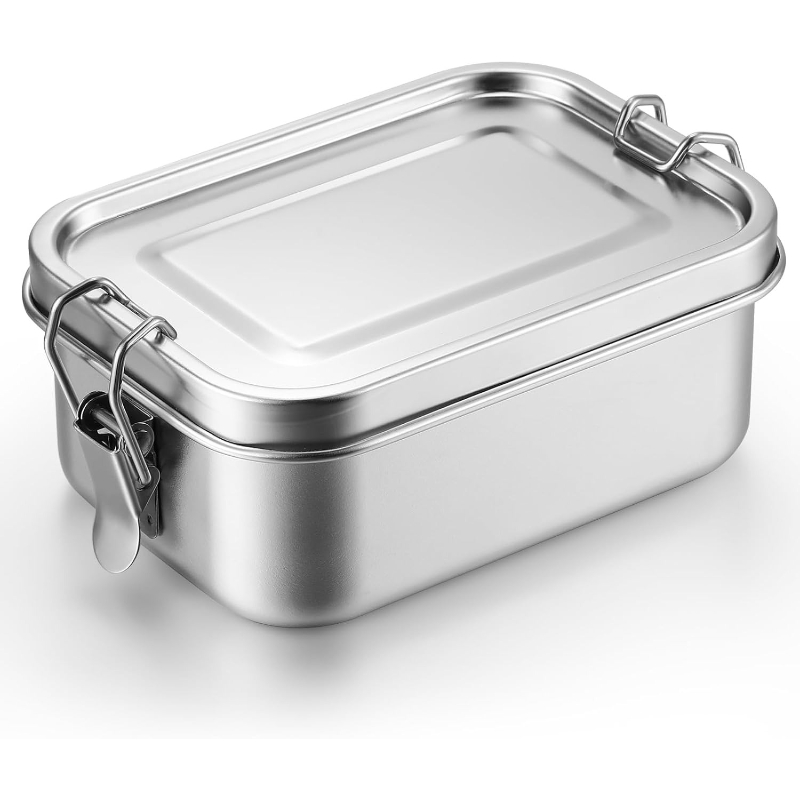 Meal Prep Box - Contenitori per Alimenti in Acciaio Inossidabile