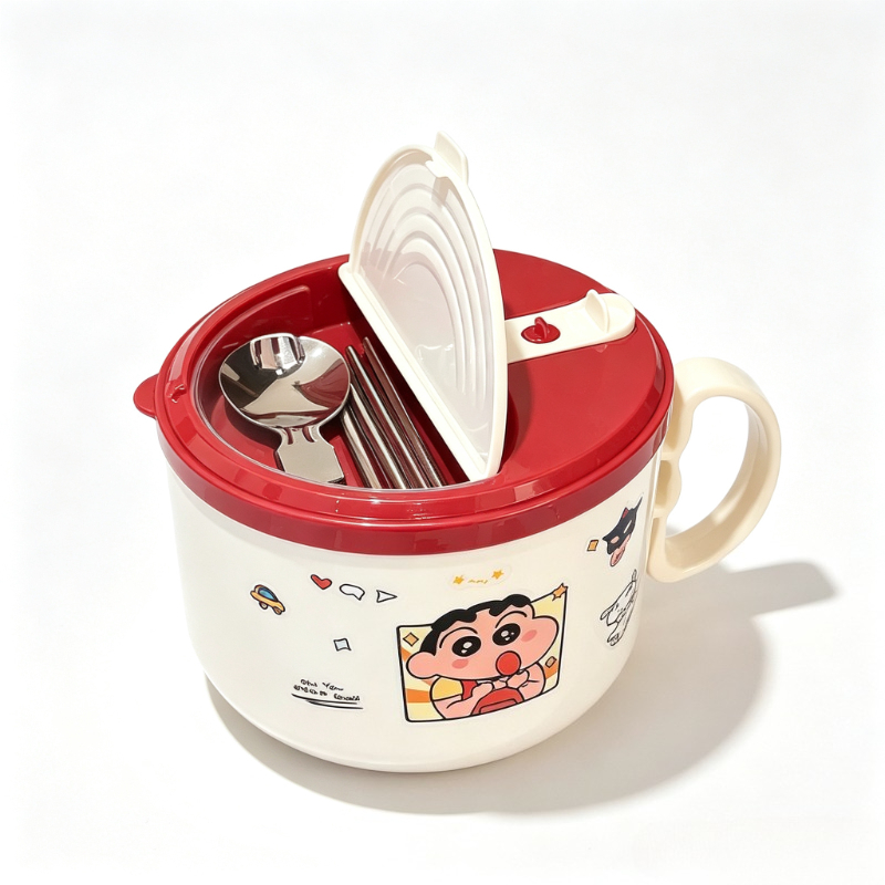 Meal Prep Soup - Ciotola per Noodle Istantanei Crayon Shin-chan,