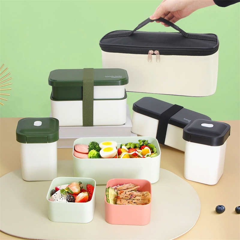 Meal Prep Japanese Food - Lunch Box a doppio scomparto Contenitore