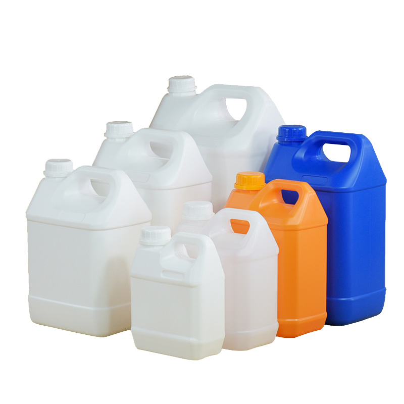 Meal Prep Co - Bottiglia in plastica HDPE con coperchi