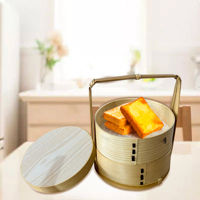 Meal Prep Japanese Food - Lunch Box Bento in legno giapponese