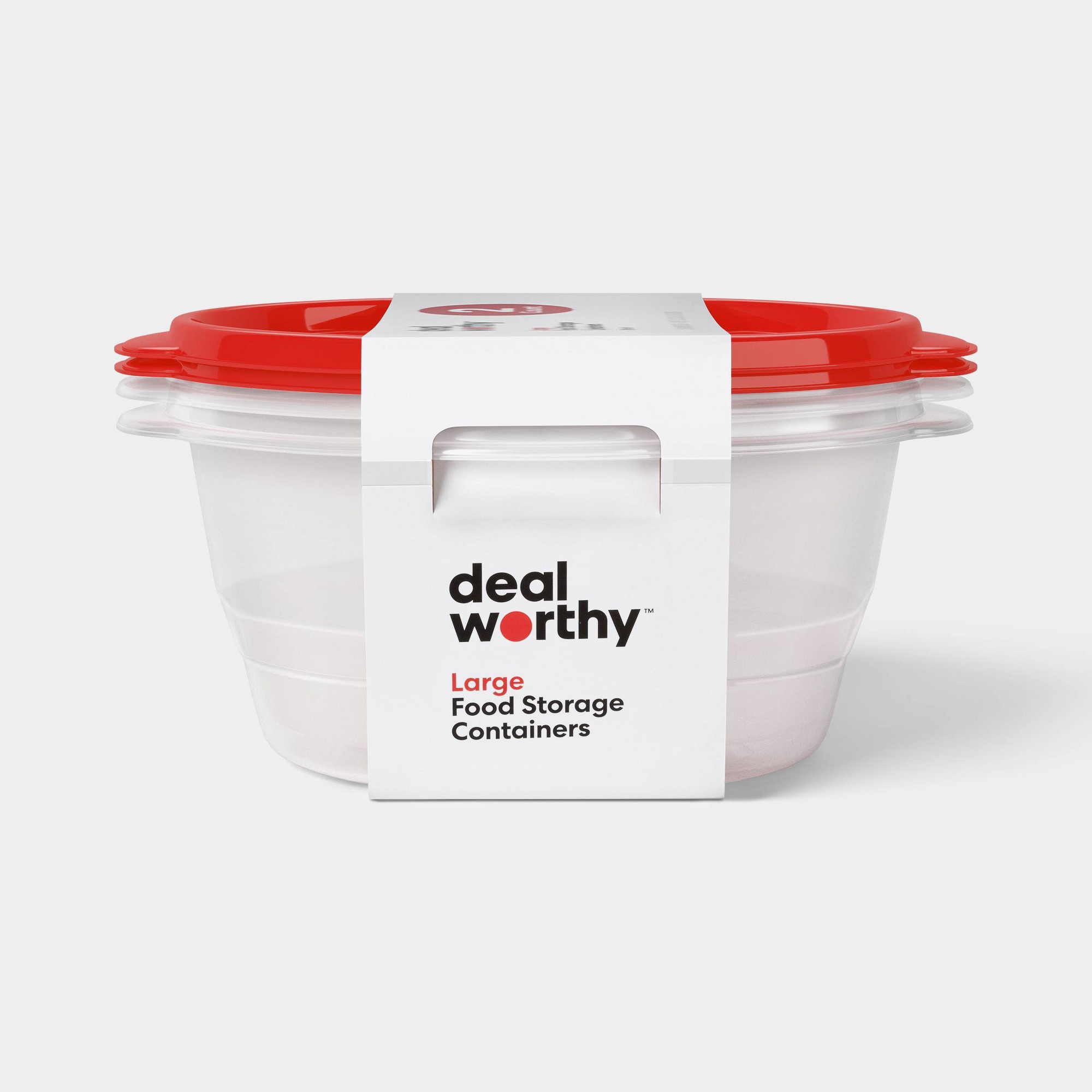 Meal Prep Container - Contenitori per alimenti rotondi da 2