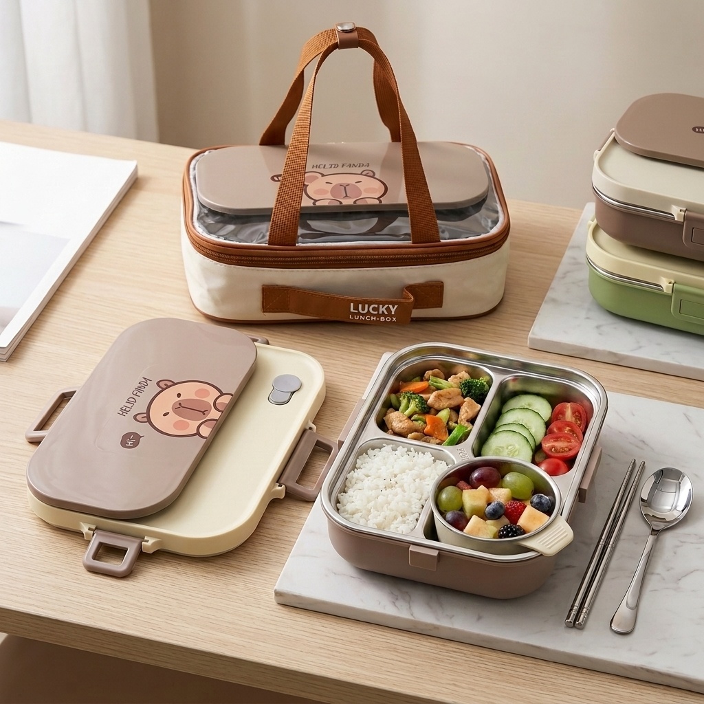 Meal Prep Soup - Set di Contenitori per Pranzo in