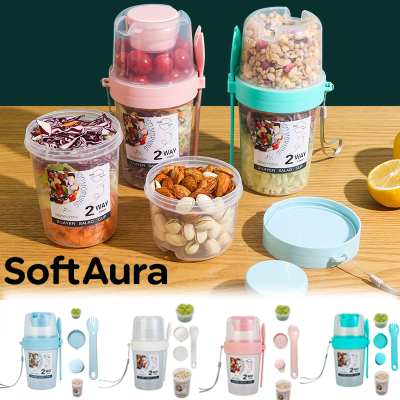 Meal Prep Soup - SoftAura Breakfast On The Go Cups:
