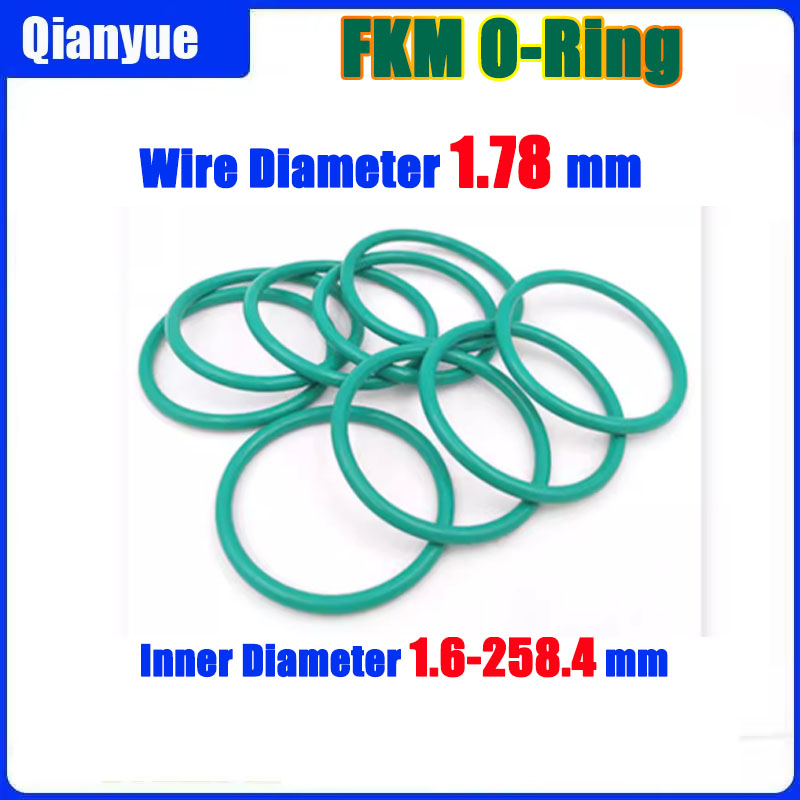 Meal Prep Co - O-Ring Verde in FKM 1.78mm Diametro