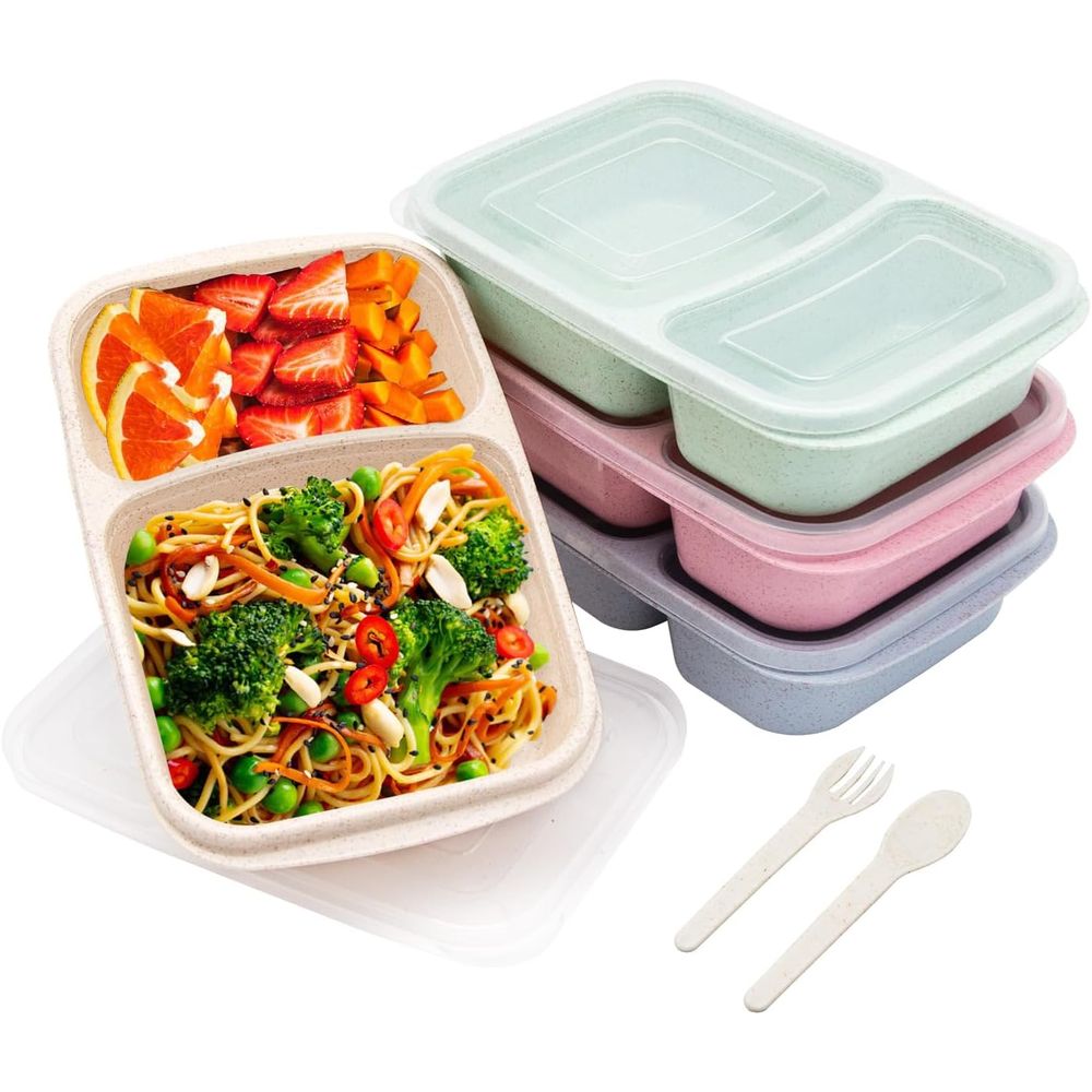 Set di 4 Contenitori Bento, 2  - Meal Prep Container recensione e prezzo