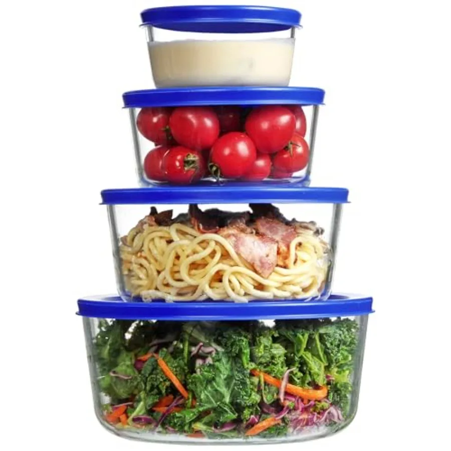 Set di 4 Ciotole in Vetro con  - Meal Prep Container recensione e prezzo