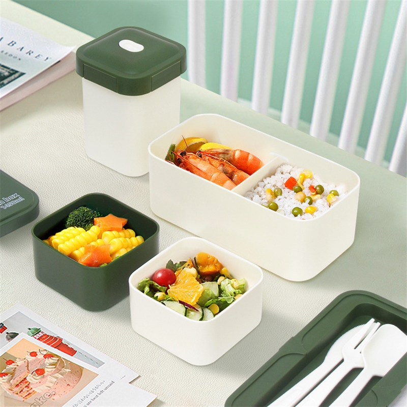 Lunch Box a doppio scomparto C - Meal Prep Japanese Food recensione e prezzo