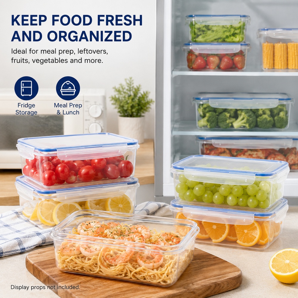 Set di 5 Contenitori in Plasti - Meal Prep Lunch recensione e prezzo