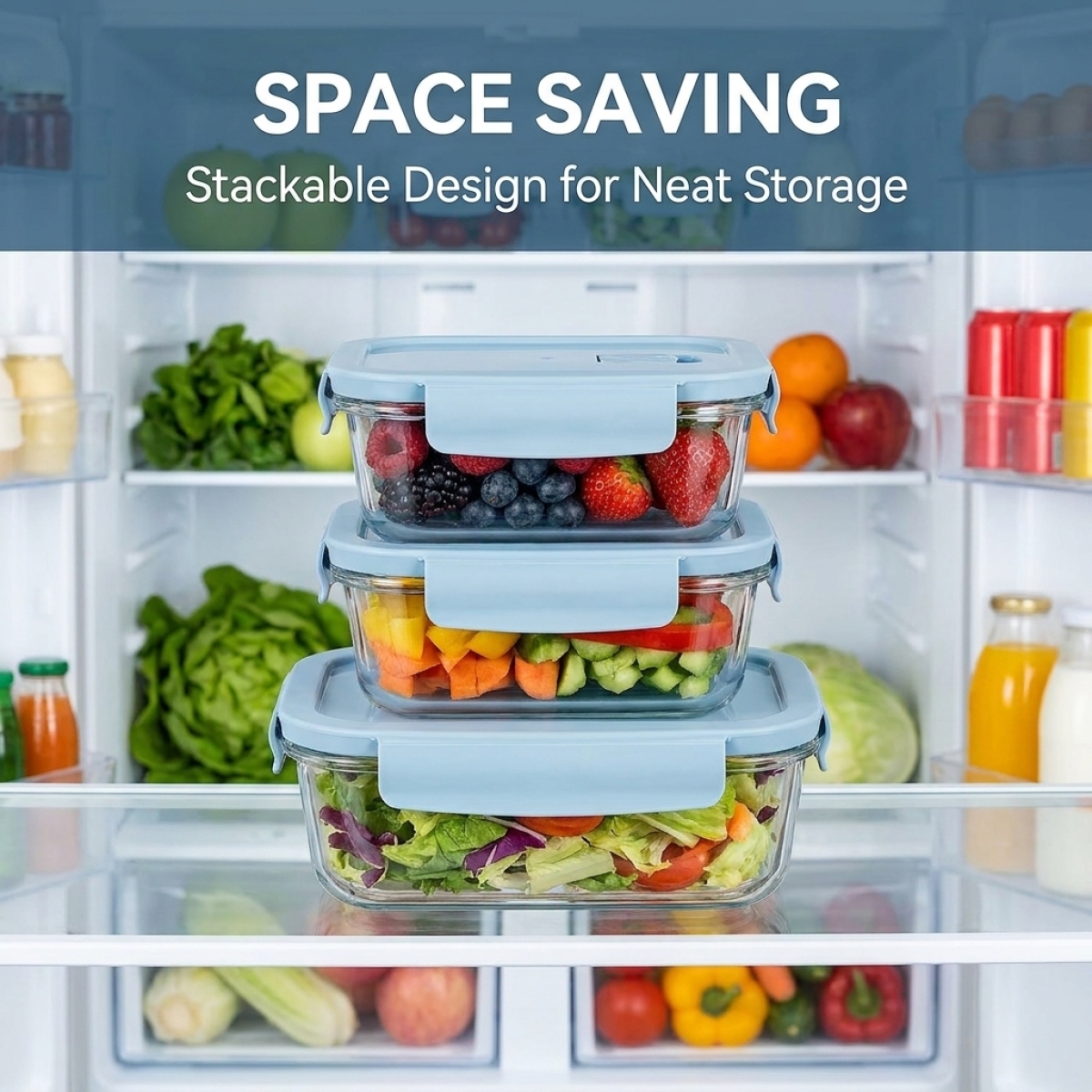 Set di 2 Contenitori in Vetro  - Meal Prep Container recensione e prezzo