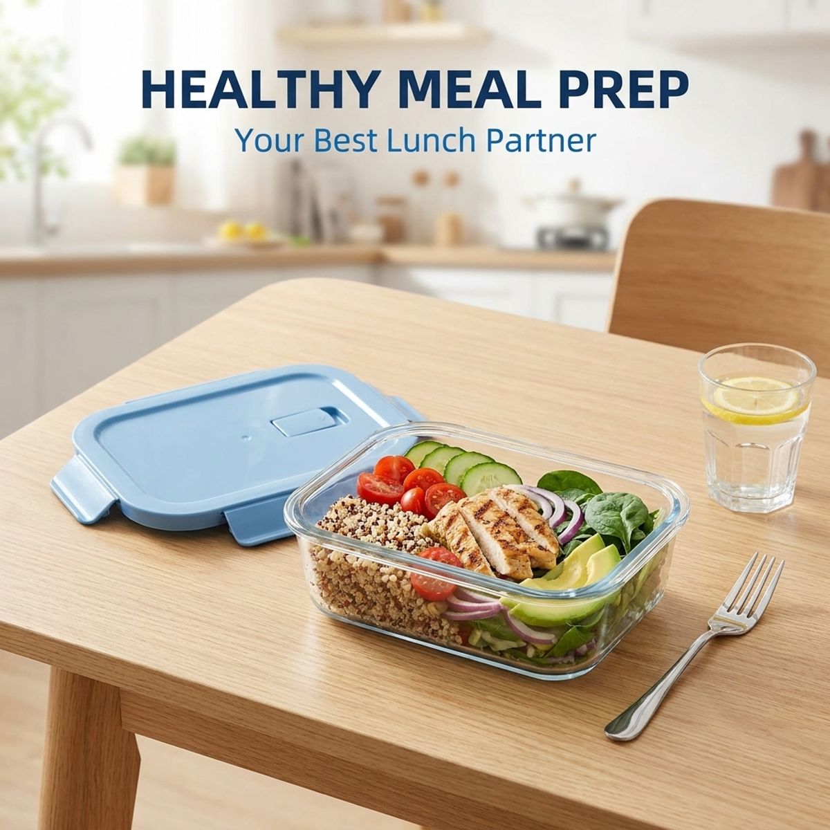 Set di 2 Contenitori in Vetro  - Meal Prep Container recensione e prezzo