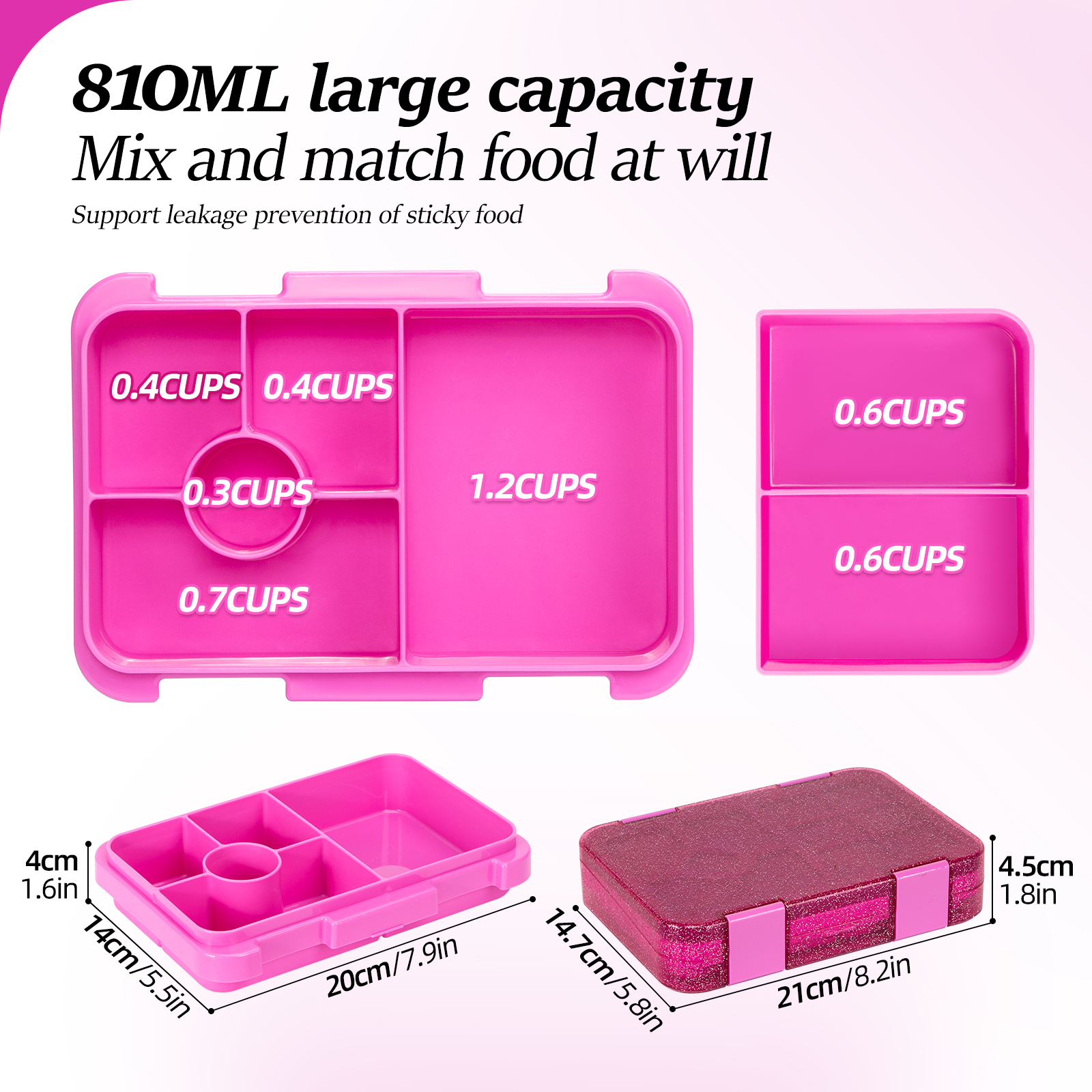 Lunch Box Bento per bambini st - Meal Prep Box recensione e prezzo