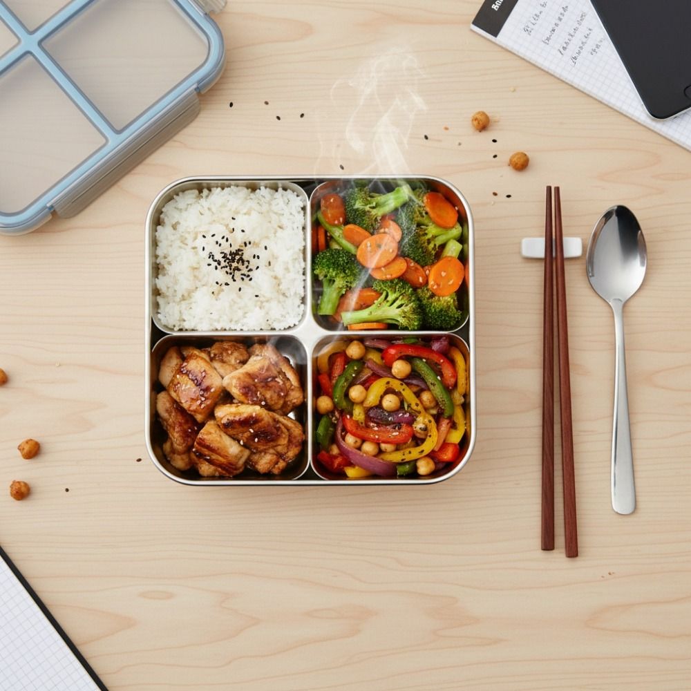 Contenitore per il pranzo quad - Meal Prep Lunch recensione e prezzo