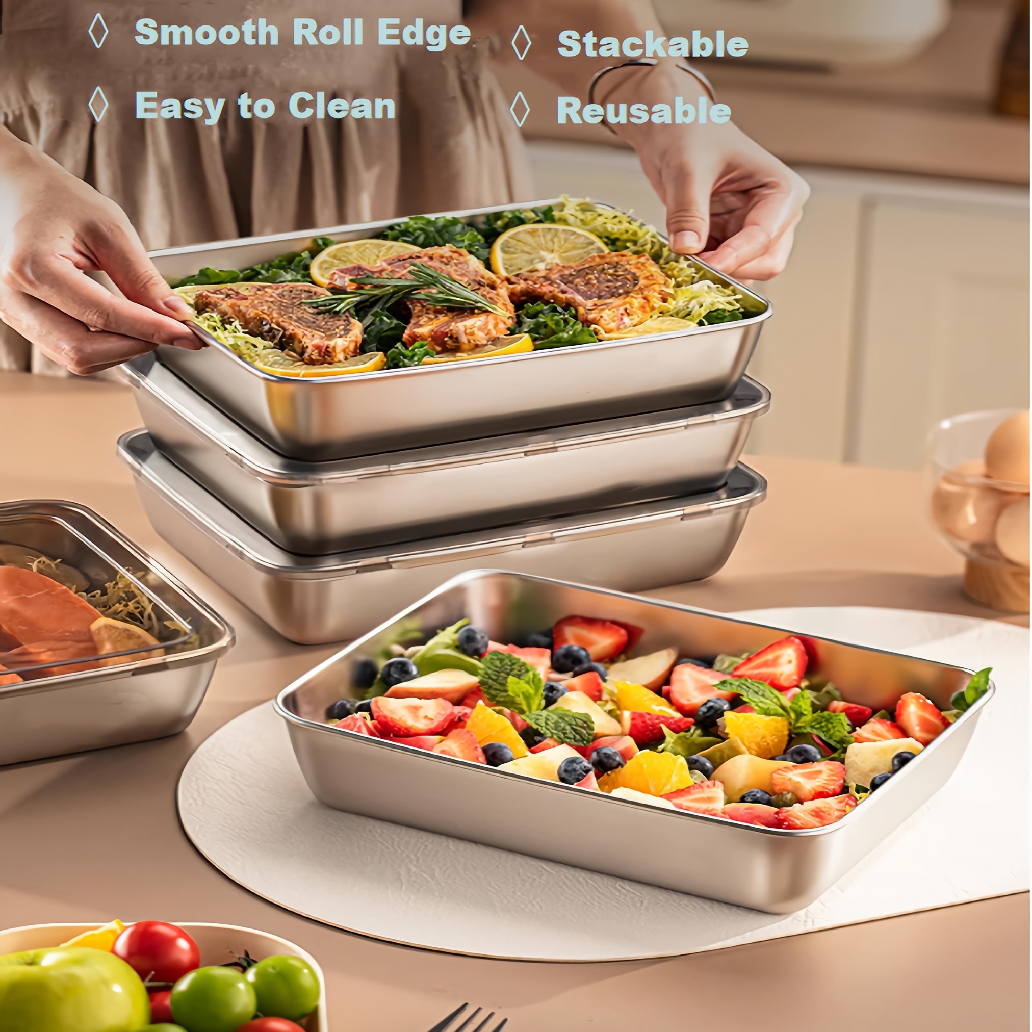 Set di 3 Contenitori per Alime - Meal Prep Box recensione e prezzo