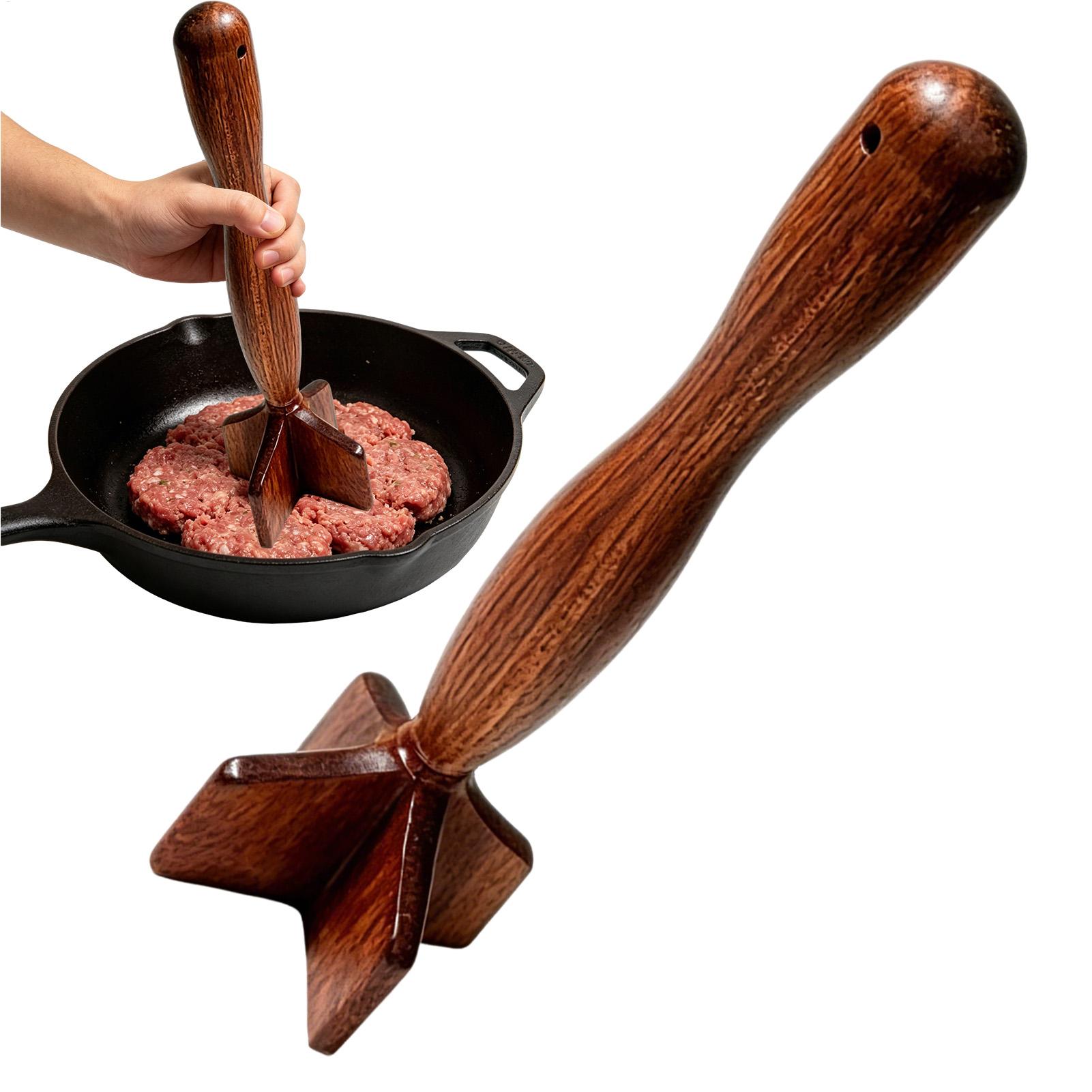 Tritacarne in Legno, Schiaccia - Meal Prep Ground Beef recensione e prezzo