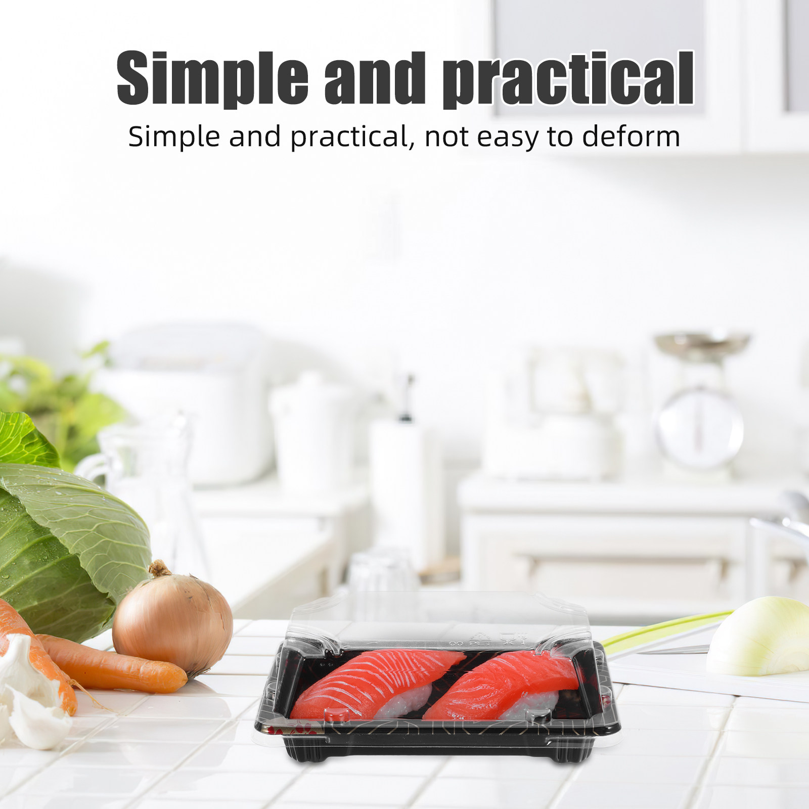 50 contenitori per sushi in st - Meal Prep Japanese Food recensione e prezzo