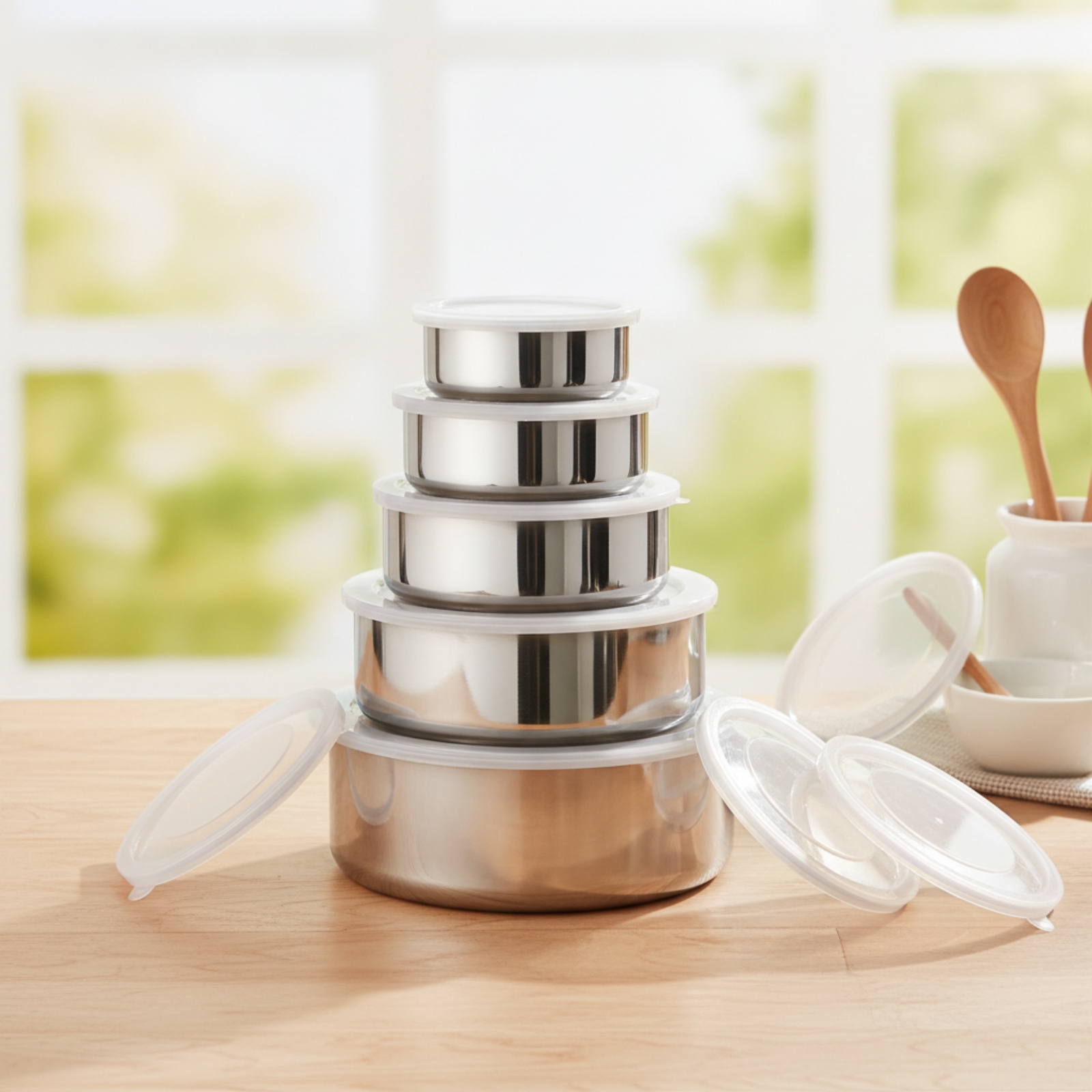 Set di 5 Contenitori per Alime - Meal Prep Container recensione e prezzo